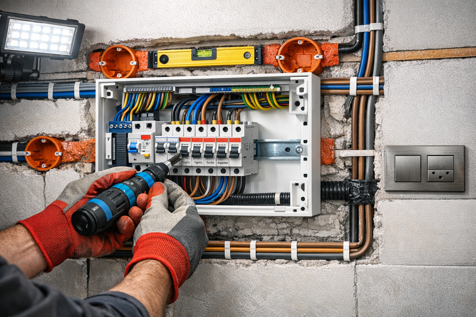 Elektrik pano ve kablolama altyapı yenileme